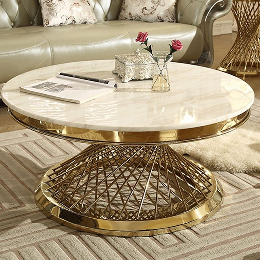 Other commercial furniture home living room sofa round coffee table modern coffee table marble coffee table